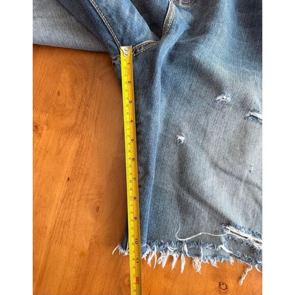 Vintage Royal Blue Shorts Blue Denim Baggy Skater Grunge Y2K - Picture 2 of 5